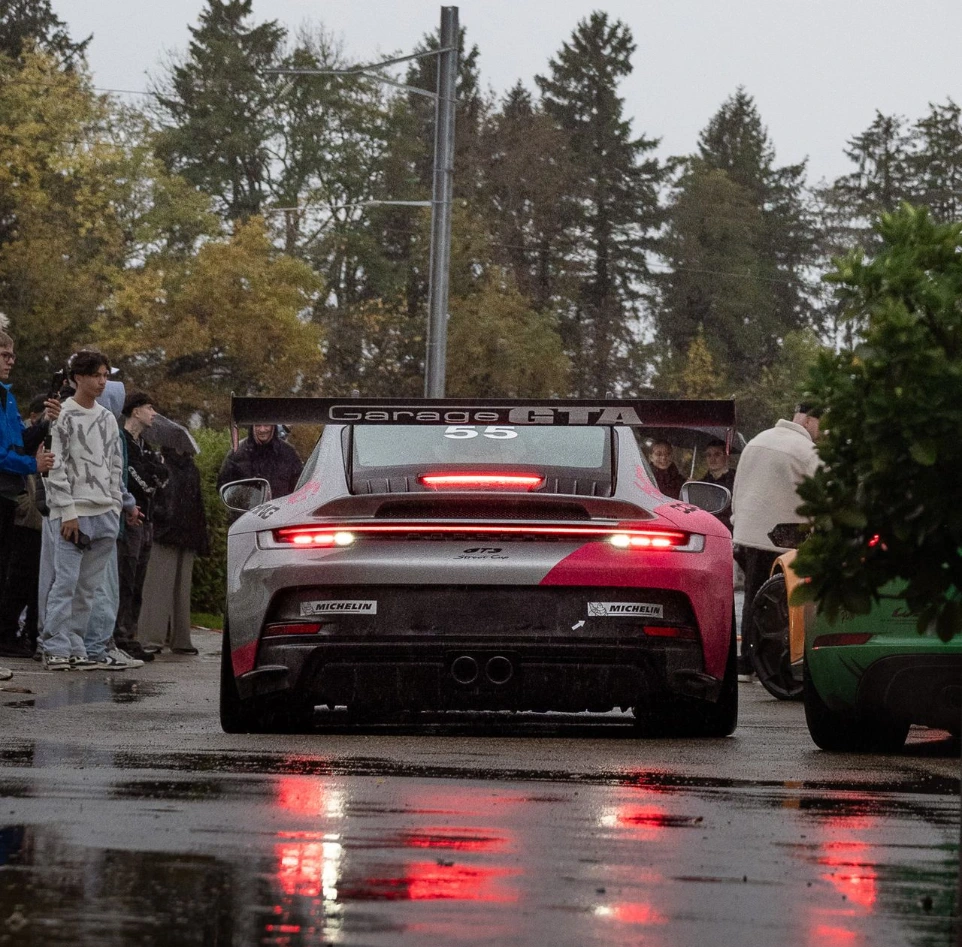 Photographie automobile d’une Porsche à Yverdon - PawsOnTrack